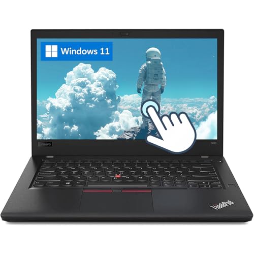 Lenovo ThinkPad T480 Laptop Touchscreen Computer 14" FHD(1920x1080), Intel Core i5-8350u, 16GB RAM, 512GB SSD, QWERTY Keyboard, Windows 11 Pro (Refurbished)