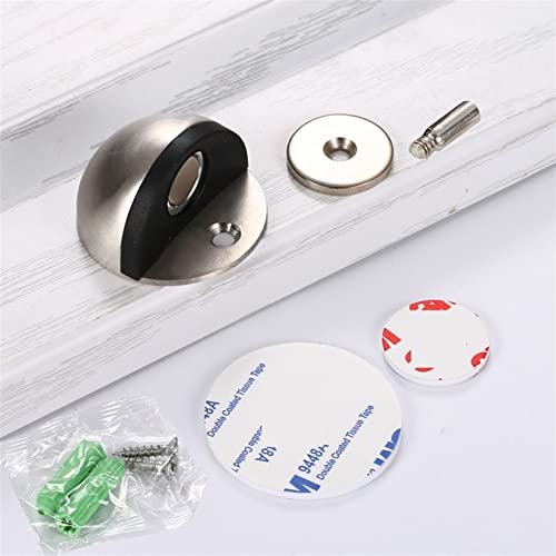 Tope de puerta magnético semicircular con goma de absorción de impactos 6