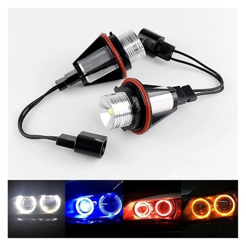 Evita faros amarillos con los ojos de angel BMW E87 bombillas halo led de repuesto 10W 2
