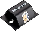 Oxford 10 High Security - Cierre de Cadena para Bicicletas, Color Plateado