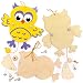 Baker Ross FE948 Marionnette en Bois Enfants en forme de Hibou - Lot de 5, Marionnette a Fabriquer, Marionnette en Bois Articulé, Activites Manuelles pour Enfants