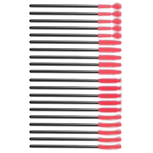 Pocoiau 20 spazzole per la pulizia della macchina da cucire, setole morbide in silicone, manico ergonomico per la rimozione della fibra di lanugine, spazzola per auto