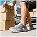 ALLSWIFIT Men's Slip On Walking Shoes Hands-Free Cushion Running Tennis ActiveSolid Non-Slip Comfortable Workout Gym Athletic Fashion Sneakers,Size 11,Grey,AMUMRS2512