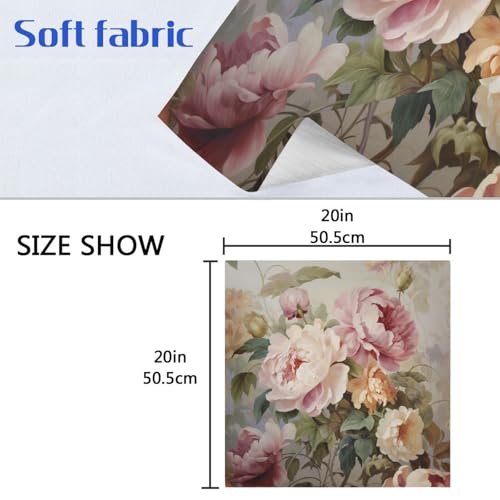 Servilletas de Tela Multicolor 20 x 20 Pulgadas Pack 6 miniatura 6