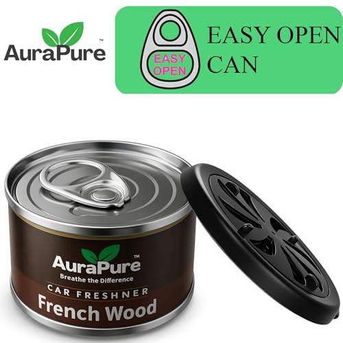 Image of Car Perfume Gel - French Wood Scent | Long-Lasting 40-Day Air Freshener for Dashboard & AC Vent | Luxury Gel-Based Car Freshner for Odor Removal | Premium Car Interior Accessory - 100g