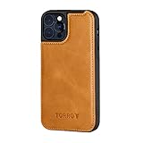TORRO Leather Bumper Cell Phone Case Compatible with iPhone 13 Pro Max - Quality, Genuine Leather...
