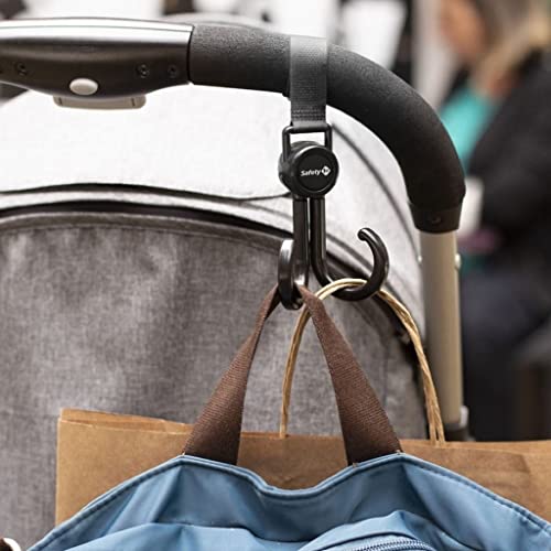 Kit com 2 Ganchos Duplo para Carrinhos - Safety 1st