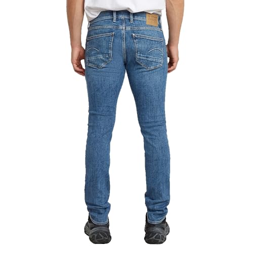 G-STAR Raw - Mens Revend FWD Skinny Jeans, Color Faded Summer Sky, Size: 33W x 34L2