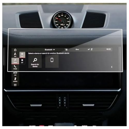 Film Écran Tactile Cayenne 2018-2020 Protection Navigation GPS Verre Trempé Anti-Rayures