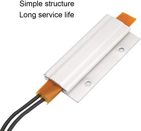 Miniatura 5 de Calentador de aire de 60 × 28 × 0.276 in, carcasa de aluminio PTC calentador termostático (110 V 200)