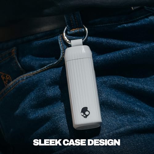 Image of Skullcandy Method 540 ANC Wireless Earbuds, Sound by Bose, Bluetooth Headphones, Premium Noise Cancelling, Up to 40 Hours Battery, Skull AI Compatible, Microphone for iPhone Android - Bone