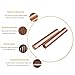 Copper Round Bar,200mm C11000 Copper Rod Pure Copper Metal Rod for Handmade and Industrial Processing (50mm)