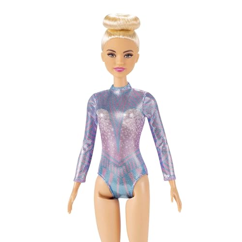 Muñeca Barbie Gimnasta Rítmica 30 cm con Accesorios miniatura 3