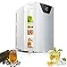 MOZX 20L Mini Réfrigérateur Portable, Mini Frigo avec Contrôle De Température Tactile LED, Mini Frigo Glacière Garder Au Chaud Froid AC 220V DC 12V Petit Frigo Portatif pour Chambre/Bureau,Blanc