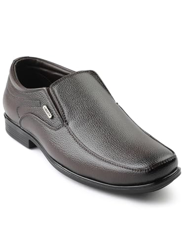 Image of Liberty Fortune H202 02 Formal Non Lacing Moccasin Shoes for Men with PVC Sole| Suitable for Wedding Office Wear | Durable Lightweight and Cushioned Footbed | Shock Absorption