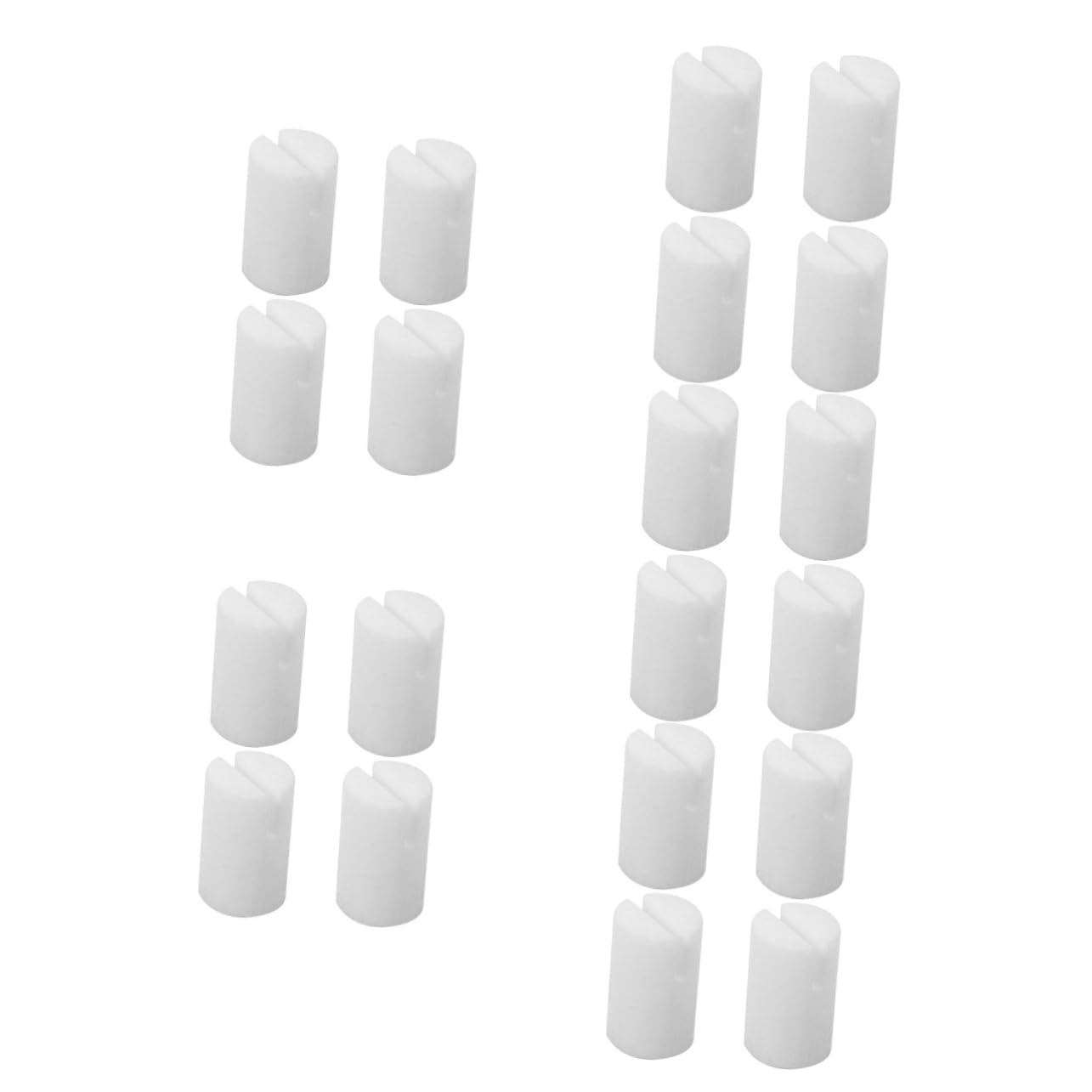 TOYANDONA 20pezzi Dadi Per Banjo Osso Di Bue Accessori Per Strumenti Musicali Con Eccellente Sustain e Qualità Del Suono Per Musicisti e Appassionati Di Banjo