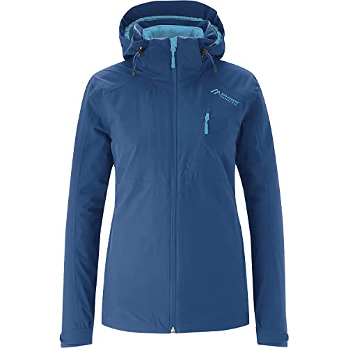 MAIER Damen Wanderjacke Ribut 3in1 blau Größe 48 (kurz) 227004