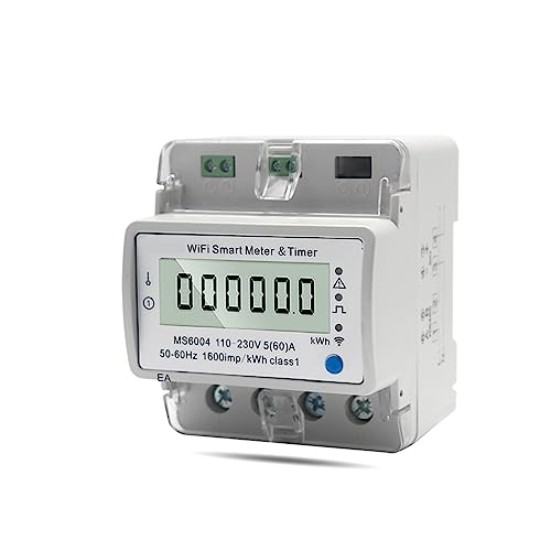 Kwh monitoreo disyuntor inteligente y medidor wifi monofásico 60A