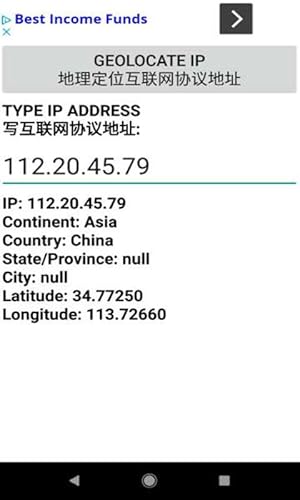 IP Geolocation