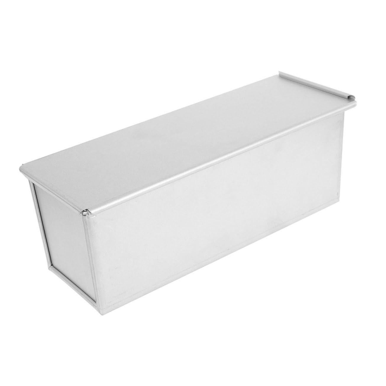 Molde para Pan Lactal con Tapa Deslizante 900g Antiadherente de Acero para Hornear Pan Casero y Tostadas en Horno Utensilio para Cocina Familiar Molde para Hornear