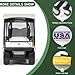 Rosefray Golf Cart Enclosure,2+2 Golf Cart Drivable Enclosure Rain Cover Short Roof 58
