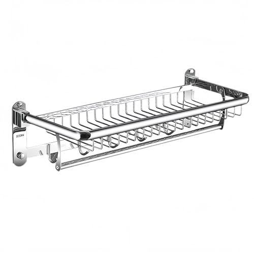 SEIDO Towel Racks for Bathroom Wall Mounted, 24 inch Foldable