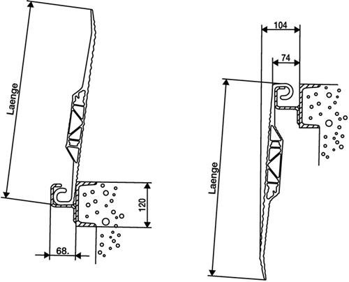 Altec Rampen-Verladebrücke, TK 4000kg, Länge 78,5cm, Breite 1,25 m
