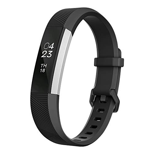 Compatible with Fitbit Alta Bands, Soft Wristband with Metal Buckle Clasp Closure Replacement for Fitbit Alta/Alta HR/Fitbit Ace