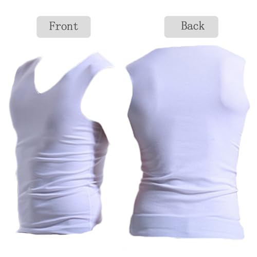 3 Pack Mens Ice Silk Tank Tops V Neck Summer Plus Size Sports Muscle Training Sleeveless Shirt Running Undershirts3