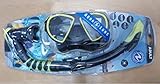 Aqua Lung Combo Duetto Schnorchelset blau L