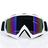 GBMITING Motocross Brille, Skibrille Motorrad-Schutzausrüstung, flexibler Crosshelm, Gesichtsmaske, Motocross-Schutzbrille, Dirtbike-Brille(13)