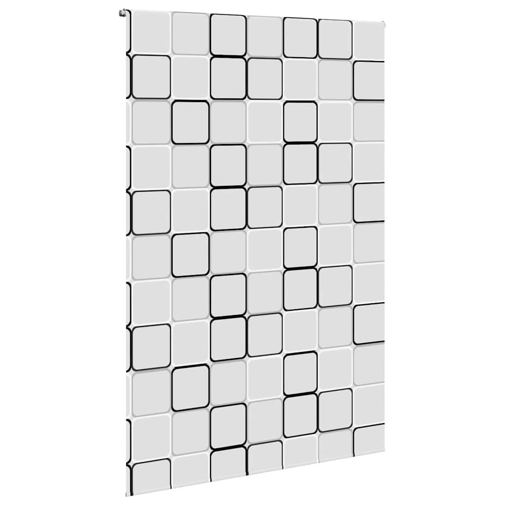 Wodoodporna roleta prysznicowa 150 x 240 cm PEVA z łańcuszkiem