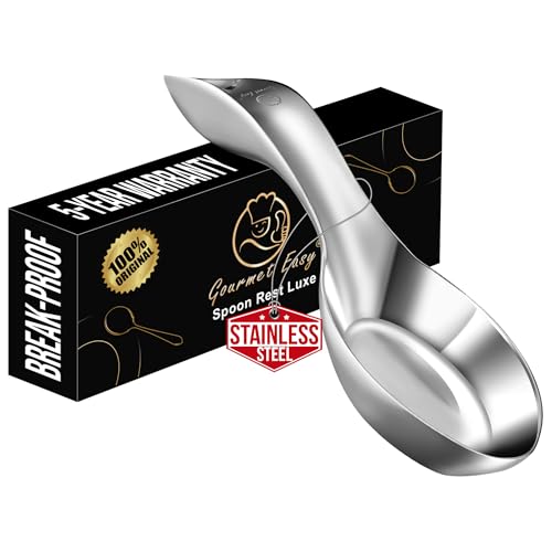 Break-Proof Kitchen Spoon Rest for Stove Top – Premium Stainless Steel Spoon Holder for Kitchen Counter – Mirror-Polished, Heavy-Duty with a Luxury Look – Dishwasher Safe & 5-Year Warranty