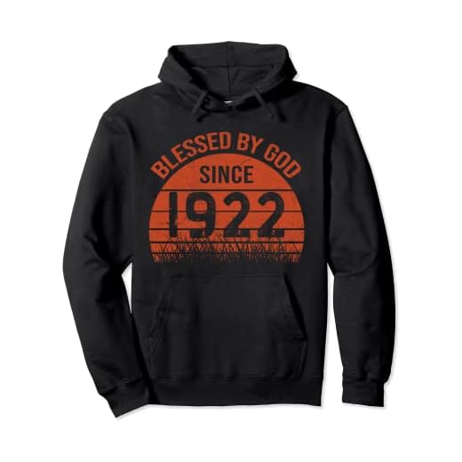 Desde 1922 Vintage 100 cumpleaños regalo 100 años unisex Sudadera con Capucha