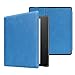 CaseBot Genuine Leather Case for Kindle Oasis (9th Gen, 2017 Release) - Slim Lightweight Cover with SF Coated Non Slip Matte Finish Back Case Auto Wake/Sleep for Amazon All-New 7" Kindle Oasis, Ice