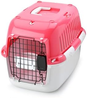 Europet Bernina Explorer 60 Sport Edition Transport/Box, 57 by 38 by 38cm, Red/Pink