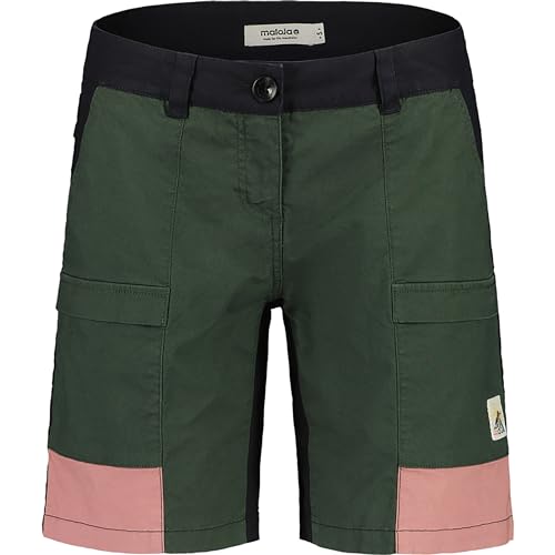 Maloja Damen LamonazM. Shorts, deep black multi, XS