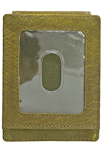 Duchamp Credit Card and Money Clip Wallet (Olive)2