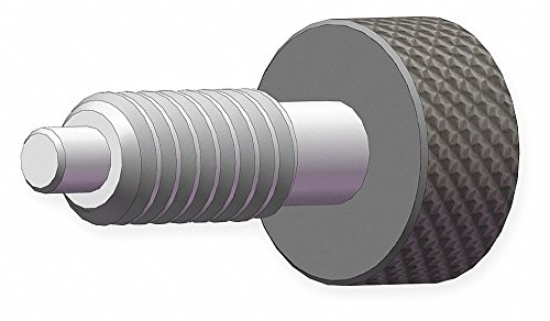 Metal Knob Plunger, 0.40 in, 1/4-20, 0.125