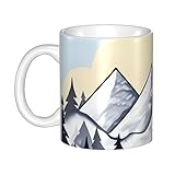 Sicher und langlebig – aus hochtemperaturbeständigem Keramikton, schön und praktisch, umweltfreundliches Material, der Mund der Tasse ist zart und glatt, wodurch Ihr Geschmack mehr Nachgeschmack wird.