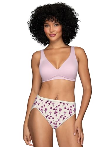 Image of Vanity Fair Women's Illumination Hi Cut Panties, Silky Stretch & Satin Trim