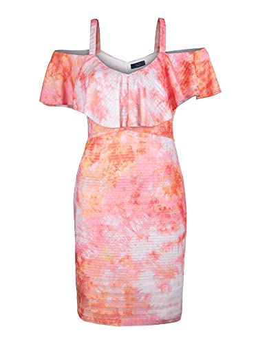 Robe midi à rayures tie-dye la solution confort pour femmes