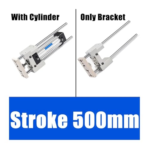 Support linéaire SC32 pour vérin SC SU DNC avec guidage précis de 500mm