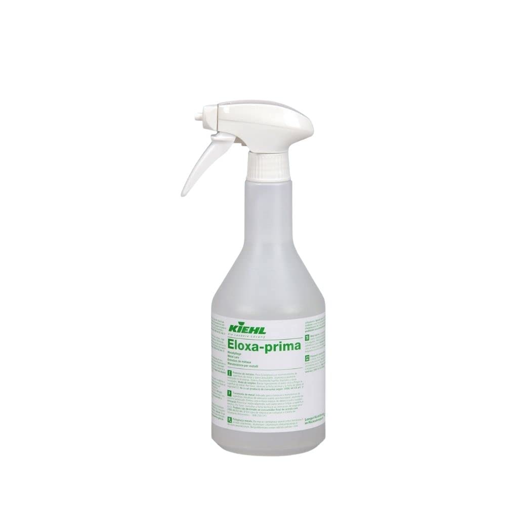 6 x ml.750 Eloxa Prima detergente lucidante manutentore superfici Metalli Acciaio Inox Alluminio.
