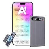 Kebruma AI ボイスレコーダー 自動文字起こし LED残量表示 ワンタッチ録音 ICレコーダー GPT-4o GPT-5連携 通常録音/通話録音モード 議事録自動作成 マインドマップ 64GB大容量 Bluetooth接続 iOS&Android対応 携帯/PCアプリ連動 会議/授業/通話/面接などに適用 マグネット付き専用ケース付属 ブラック