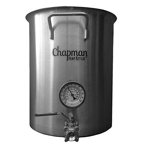 Buy CHAPMAN HEAVY KETTLE 20 Gallon Huge Heavy Duty Brew Kettle Induction Compatible Online at