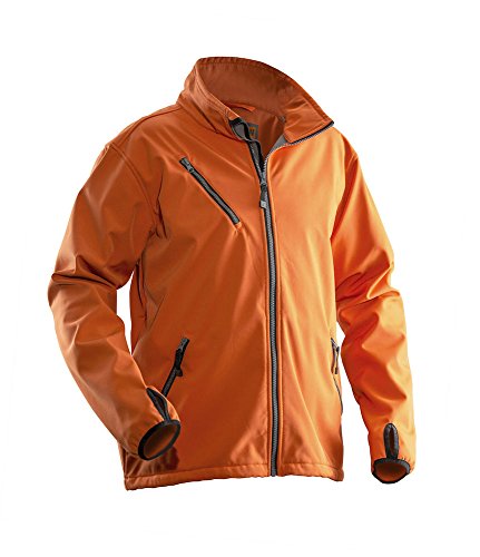 Jobman Softshell 120171-3000-3 - Chaqueta para hombre, 1 pieza, XS, color naranja