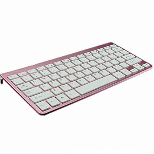 Tutoy 2.4G clavier sans fil souris silencieuse ensemble ultra-mince ciseaux pieds H288 clavier en or rose