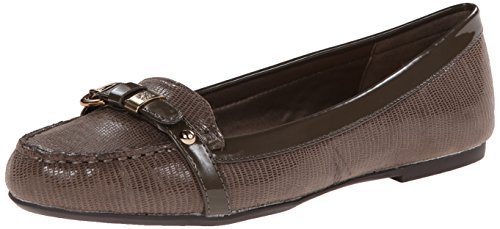 AK Anne Klein Women's Savina Fabric Slip-On Loafer