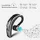 Bluetooth Headset CVC6.0 Geräuschunterdrückung, Wireless Kopfhörer Business-Stil Freisprechen im Ohr Kabelloses Headset mit Mikrofon, 280 Stunden Standby, Handsfree Bluetooth Ohrhörer (Schwarz)